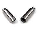 Single, Dual-Wall, Oval Exhaust Tip