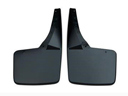 Splash Guards, Molded, Rear - Mocha Steel