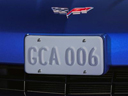 Front License Plate Holder - Jetstream Blue