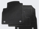 Floor Mats - Front and Rear Carpet Replacements - Black
