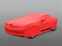 Vehicle Cover - Red with Camaro Logo