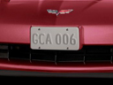 Front License Plate Holder - Crystal Red
