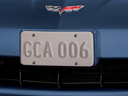 Front License Plate Holder - Supersonic Blue