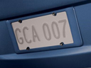 Rear License Plate Holder - Supersonic Blue