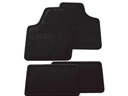 Floor Mats - Front and Rear Carpet Replacements - Ebony