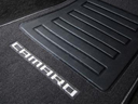 Floor Mats - Front and Rear Premium Carpet - Black and Silver