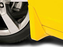 Splash Guards - Front and Rear Molded - Rally Yellow